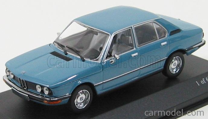 MINICHAMPS 431023002 Scale 1/43 | BMW 5-SERIES E12 1972 LIGHT BLUE