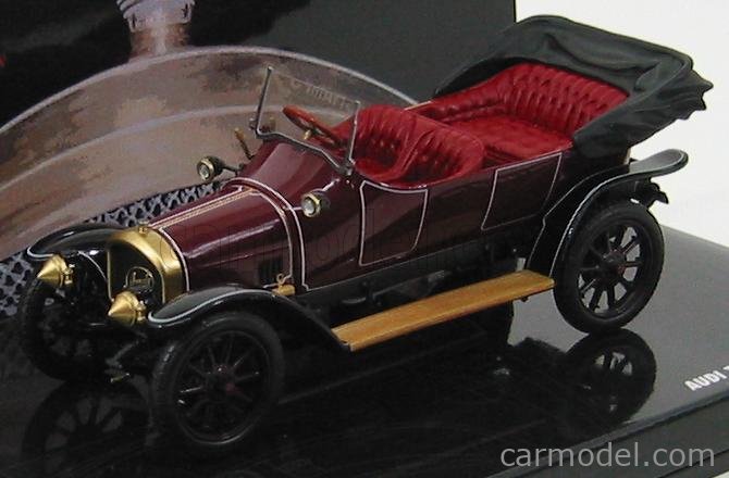 Coche miniatura Audi Typ A Phaeton 1/43 Minichamps Phaeton blanco/azul 1910 Coche miniatura Audi Typ A Phaeton 1/43 Minichamps Phaeton blanco/azul 1910