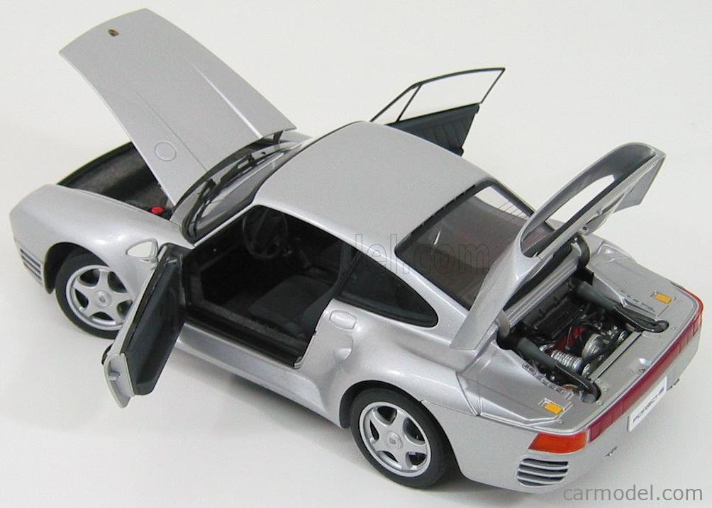 AUTOART 78081 Scale 1/18 | PORSCHE 959 1987 SILVER