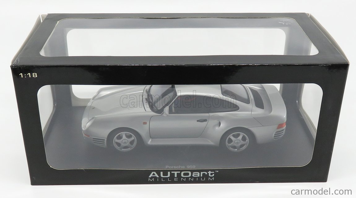 AUTOART 78081 Scale 1/18 | PORSCHE 959 1987 SILVER