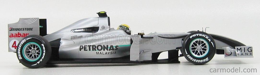 MINICHAMPS 150100074 Masstab: 1/18 | MERCEDES GP F1 MGPW01 N 4 