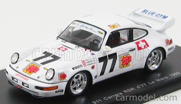 SPARK Porsche 911 RSR #77 Le Mans 1993 S2079 1/43 Model Car - UK