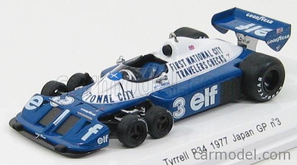1/43 Spark Tyrrell P34 日本GP 1977 ロム特注-