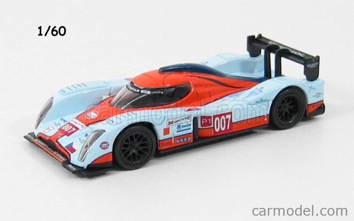 Edicola Lola Aston Martin B09/60 6.0l V12 Team Gulf Amr Eastern Europe N 007 24h Le Mans 2009 Tomas Enge Stefan Mucke Jan Charouz 1 43 Svetle Modra Oranzova