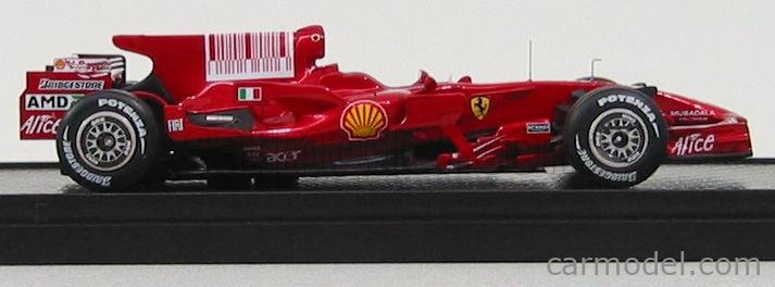 BBR-MODELS BBRC33 Scale 1/43 | FERRARI F1 F2008 N 46 TEST