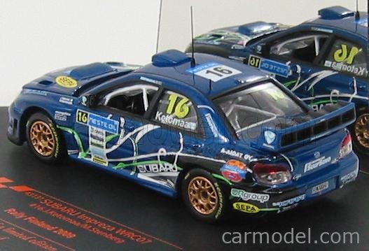 Sun Star 1/18 Subaru Impreza WRC 2007 - Neste Oil Rally Finland 2009 - J.Ketomaa/M.Stenberg