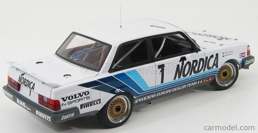 AUTOART 88693 Scale 1/18 | VOLVO 240 TURBO N 1 WINNER ZOLDER