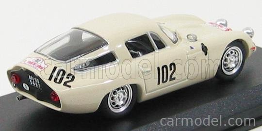 BEST-MODEL 9405 Scale 1/43 | ALFA ROMEO TZ1 N 102 RALLY TOUR DE CORSE ...