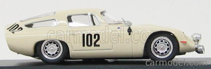 BEST-MODEL 9405 Scale 1/43 | ALFA ROMEO TZ1 N 102 RALLY TOUR