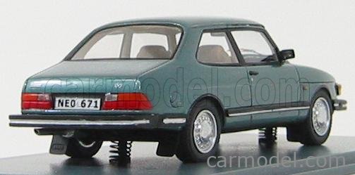 Saab Neo 90 Silver 1985 - Miniature 1/43 - NEO 43673 - Résine - Neuf