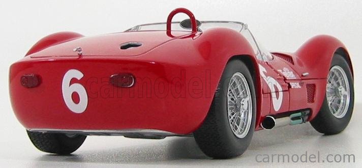 テクノモデル1/18 マセラティ TIPO61 #6 メドウデール1961 優勝 テクノモデル1/18 マセラティ TIPO61 #6 メドウデール1961 優勝