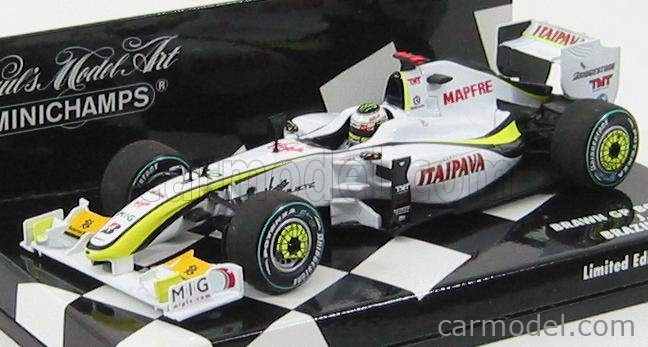 MINICHAMPS 400090622 Scale 1/43 BRAWN GP F1 BRAWN GP 001 N 22