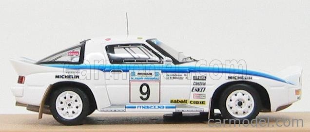 BIZARRE BZ430 Scale 1/43 | MAZDA RX-7 Gr.B N 9 RALLY