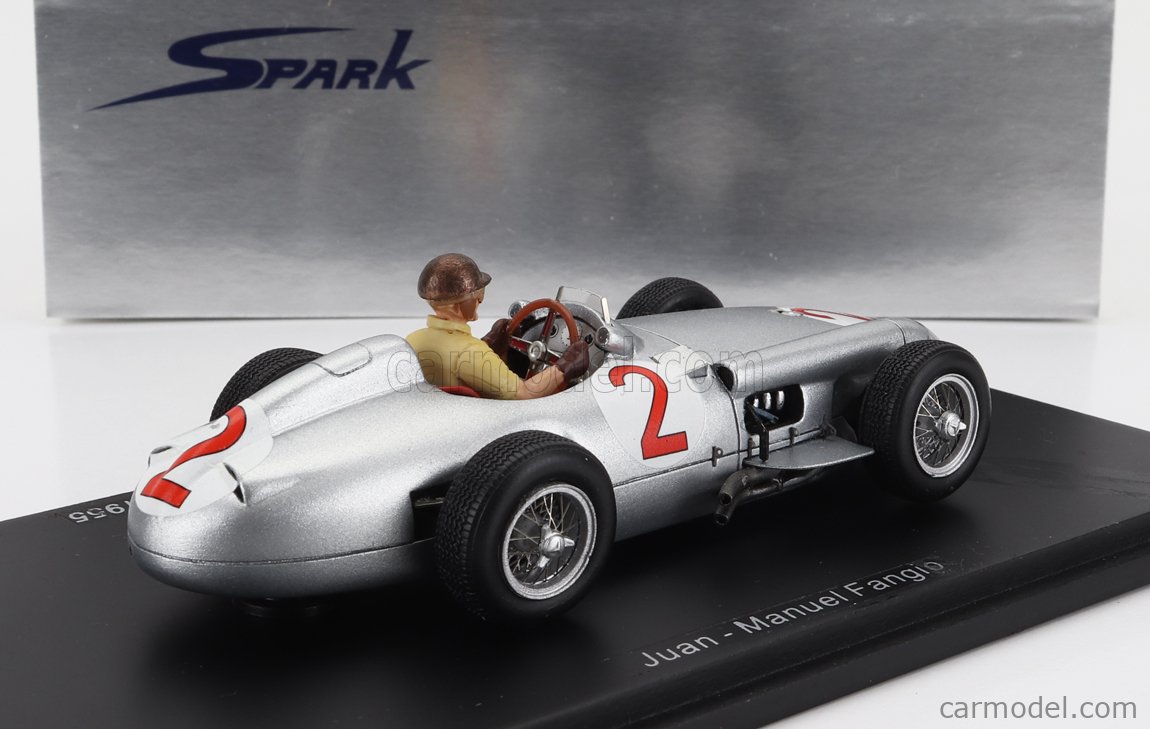 SPARK-MODEL S1051 Echelle 1/43 | MERCEDES BENZ F1 W196 N 2 WORLD ...