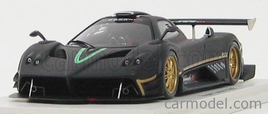 SPARK-MODEL S2005 Scale 1/43 | PAGANI ZONDA R 2009 CARBON BLACK