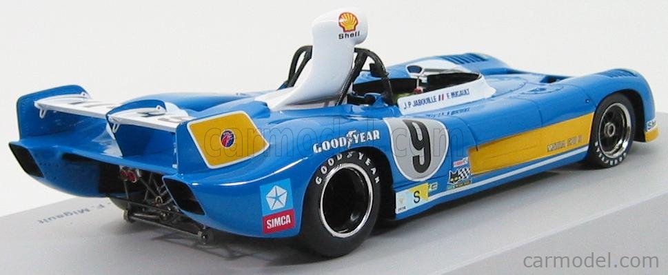18LM74 SPARK Matra MS 670B #7 Winner 24 Heures du Mans 1974 1/18