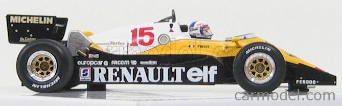 Spark Model 4230 Scale 1 43 Renault F1 Re40 N 15 19 A Prost Yellow White