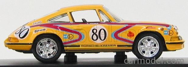 High Speed Hf9198s Scale 1 43 Porsche 911 S Coupe N 80 2 4 1971 E Kremer Yellow Red