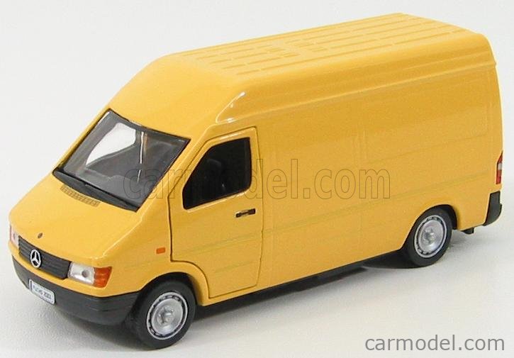 HIGH-SPEED HF9182W Scale 1/43 MERCEDES BENZ SPRINTER VAN YELLOW