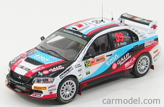 Miniature IXO 1/43 – Mitsubishi Lancer Evo IX, Rallye Australie 2009