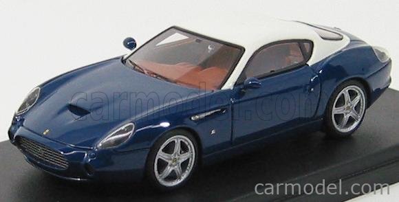 LOOKSMART LS373C Scale 1/43 | FERRARI 575 GTZ ZAGATO 2006 BLUE IVORY