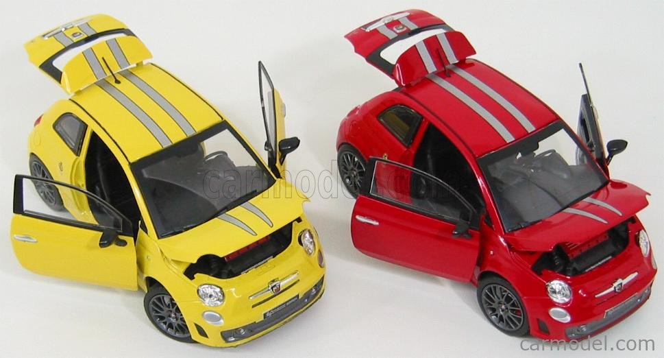 FIAT - SET X2 NUOVA 500 ABARTH 695 TRIBUTO FERRARI 2010