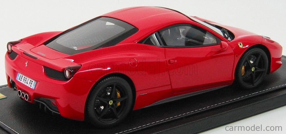 BBR-MODELS P1813RS Scale 1/18 | FERRARI 458 ITALIA 8C 2009
