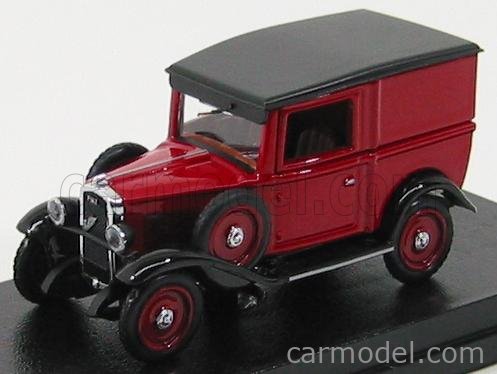 Fiat Balilla Ambulance 1935 Croix-Rouge – Miniature Rio 1/43 Sous Plexi