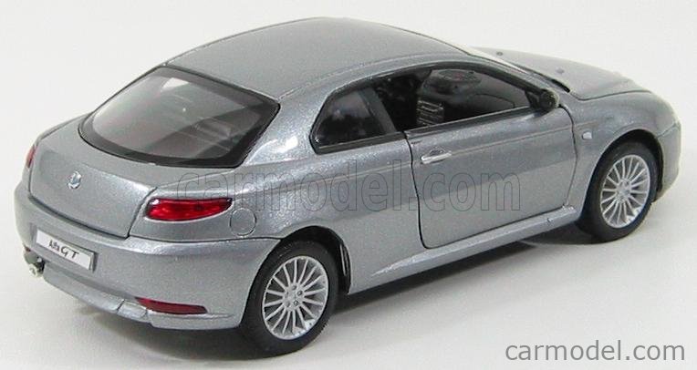 WELLY WE22454 Scale 1/24 | ALFA ROMEO GT COUPE 2003 SILVER
