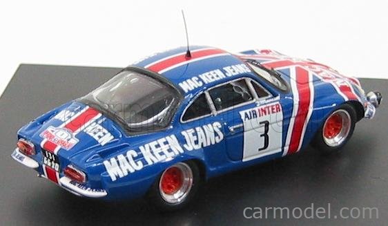 Kit Monté 1/43 - Alpine Renault A110 Mac Keen - Ronde Giraglia 1976, PM