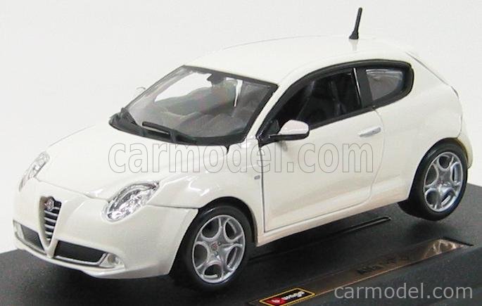 BURAGO 18-21045W Scale 1/24 | ALFA ROMEO MITO 2010 WHITE