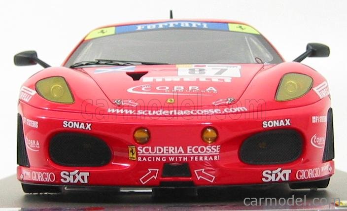 REDLINE RL137 Scale 1/43 | FERRARI F430 GT2 4.0L V8 TEAM SCUDERIA ECOSSE N 87 24h LE MANS 2007 C