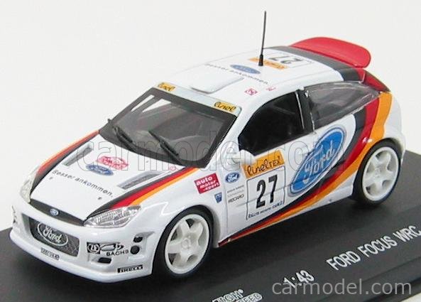 EDISON GIOCATTOLI 895021 Scale 1/43 | FORD ENGLAND FOCUS WRC N 27 RALLY ...