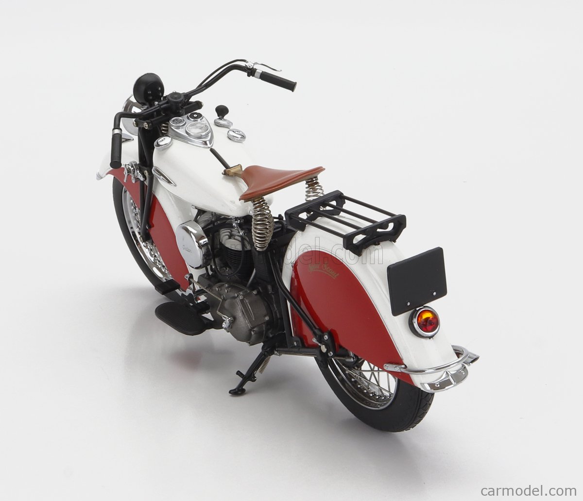 ミニチャンプス インディアン スポーツ SCOUT 1940 1/12 模型 RARE MINICHAMPS 1940 INDIAN SPORT SCOUT RED AND WHITE IN