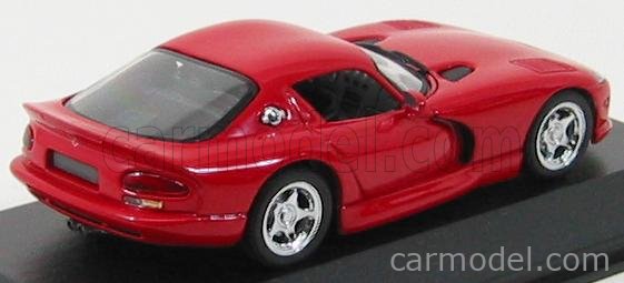 Modèle Réduit Minichamps Dodge Viper Cabriolet 1993 - Échelle 1:43, Bleu, Occasion