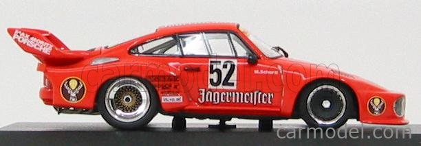 PORSCHE - 935 JAGERMEISTER N 52 WINNER DIV I ZOLDER DRM 1977 MANFRED SCHURTI