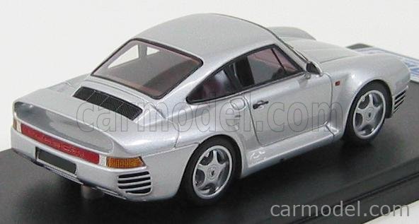 LOOKSMART LS290A Scale 1/43 | PORSCHE 959 COUPE 1984 SILVER