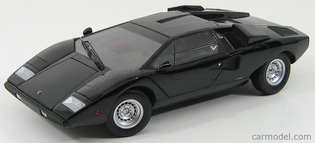 KYOSHO 08321BK Scale 1/18 | LAMBORGHINI COUNTACH LP400 1974 BLACK