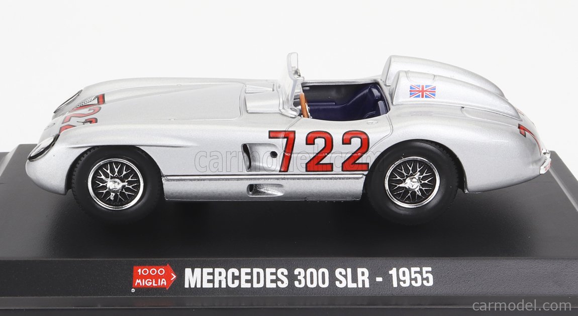 EDICOLA MMC019 Scale 1/43 | MERCEDES BENZ 300 SLR SPIDER N 722 WINNER ...