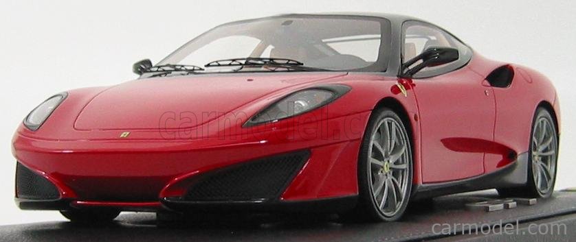 BBR-MODELS P1809LUX Scale 1/18 | FERRARI F430 SP1 2008 RED BLACK MET