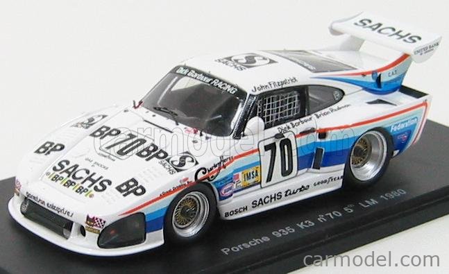 Spark 1/43 Porsche 935 K3/79 N°68 – 24h Du Mans 1980 – Écurie Hawaiian Tropic