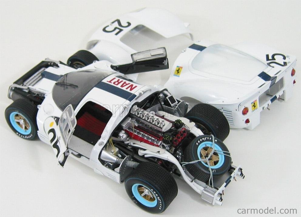 自動車 FERRARI 412P 4.0L V12 TEAM N.A.R.T. 1:18 GMP G1804114 Scale 1/18 | FERRARI 412P 4.0L V12 TEAM N.A.R.T.