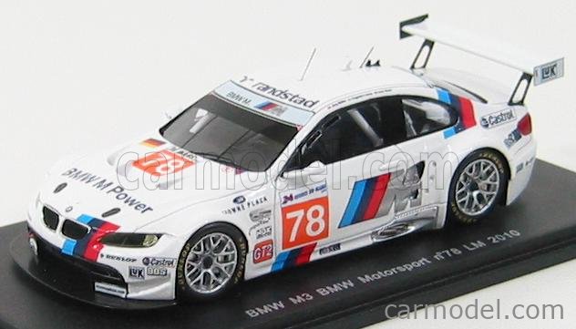 1/18 MINICHAMPS BMW M3 GT2 BMW Motorsport Le Mans 2010 Mueller Farfus