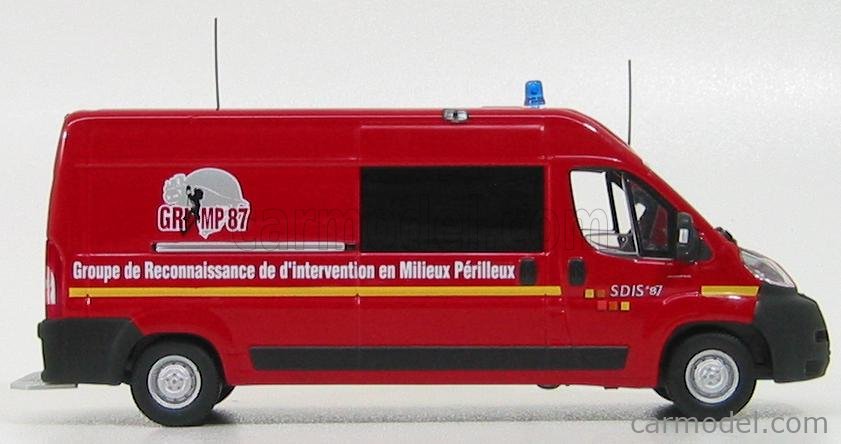 Miniature Norev 1/43 – Citroën Jumper Pompiers VSAV – Collection Occasion