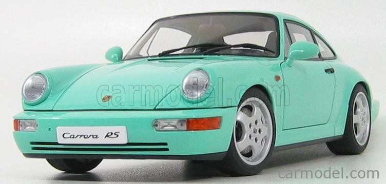 AUTOART 77892 Scale 1/18 | PORSCHE 911 964 CARRERA RS 1990 LIGHT GREEN