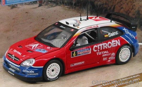 CITROEN XSARA WRC RALLY CAR M.MARTI 1/43RD SIZE NO4 MODEL VERSION BXD R0154X{:}