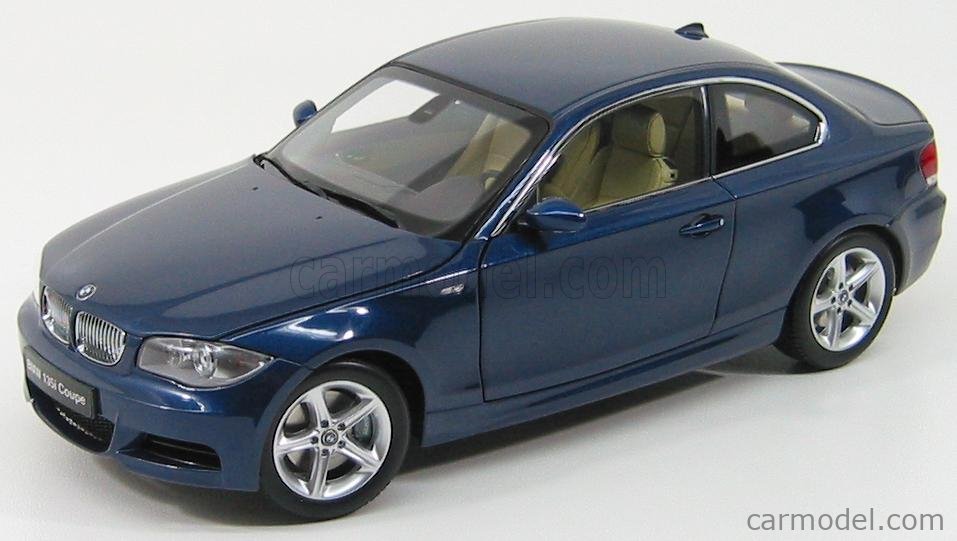 Kyosho bl Scale 1 18 Bmw 1 Series 135i Coupe E86 07 Blue Met