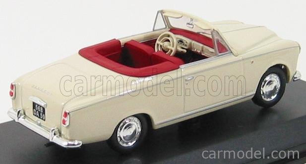 Miniature Miniacars 43 Peugeot 403 Cabriolet Chapron - Bleue 1957 - 1/43