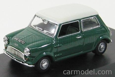 OXFORD-MODELS OXMIN013 Scale 1/43 | MINI COOPER GREEN WHITE