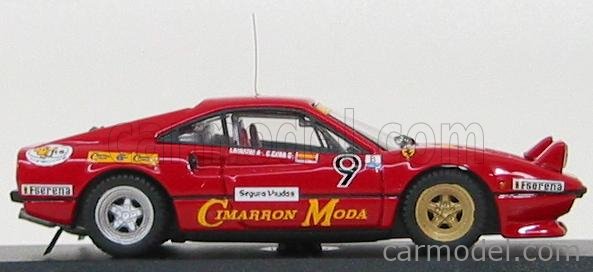 Miniature BEST MODEL 9411 – Ferrari 308 GTB Catalunya 1985 – Échelle 1/43, Neuve